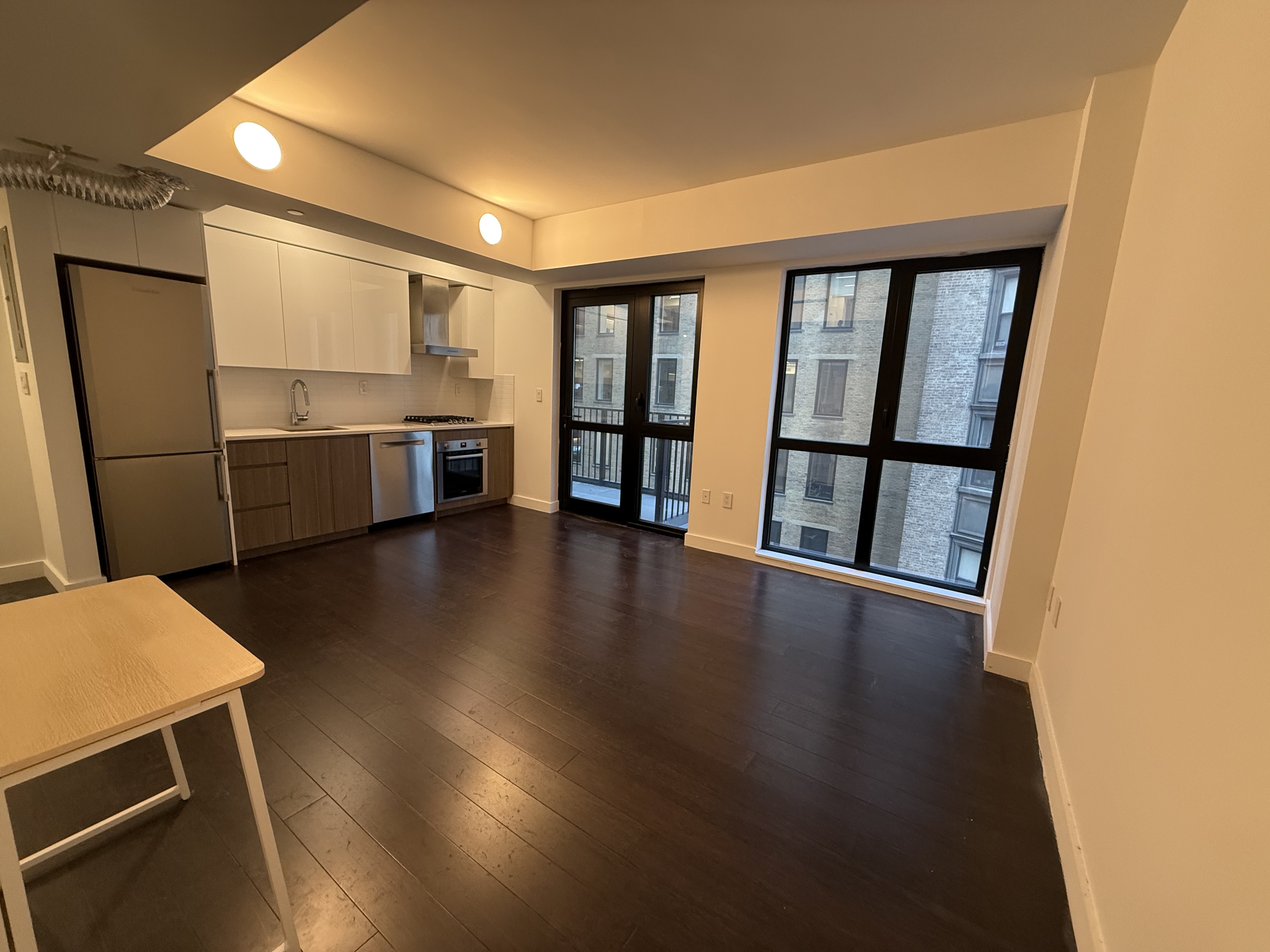 Interior kitchen view